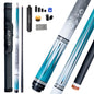 Konllen Spectra Series – Glacier White / Lake Blue Pool Cue – AK-05F