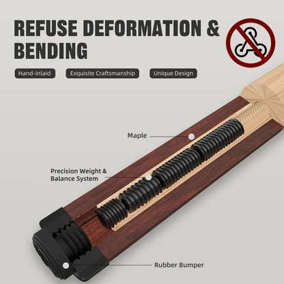 KONLLEN LW Series Carbon Fiber Pool Cue Stick Professional Cues (Full Carbon Technology Low Deflection Billiard Cue Stick,12.5mm,147cm)