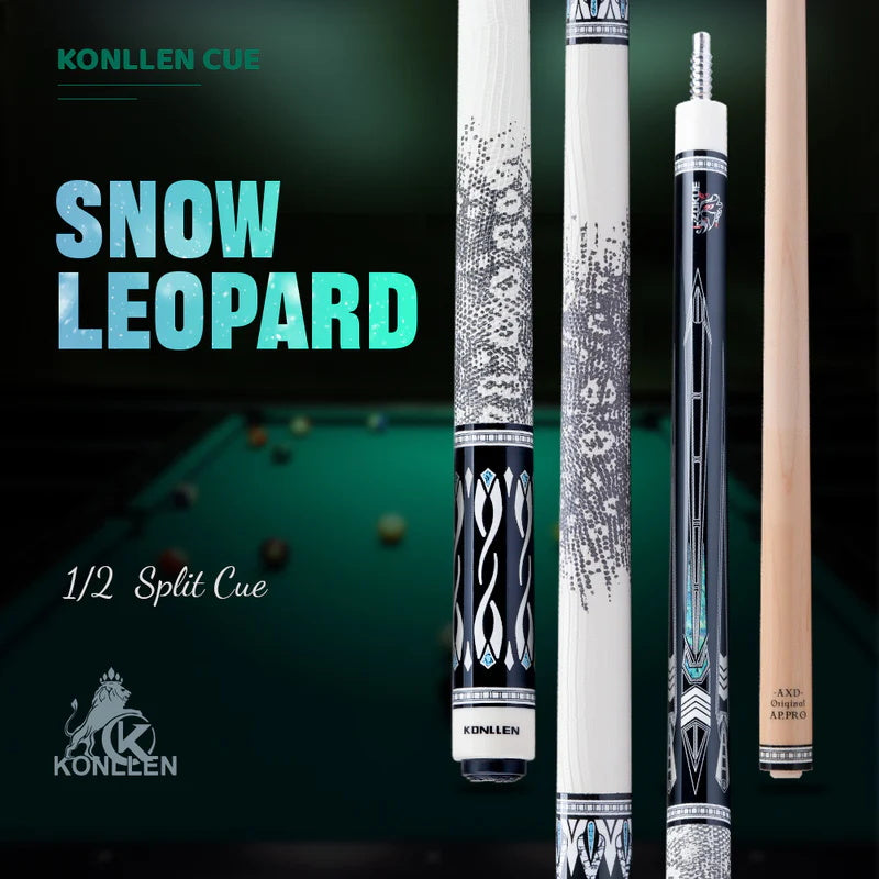 Konllen Snow Leopard Series 1 Pool Cue – AK-D1