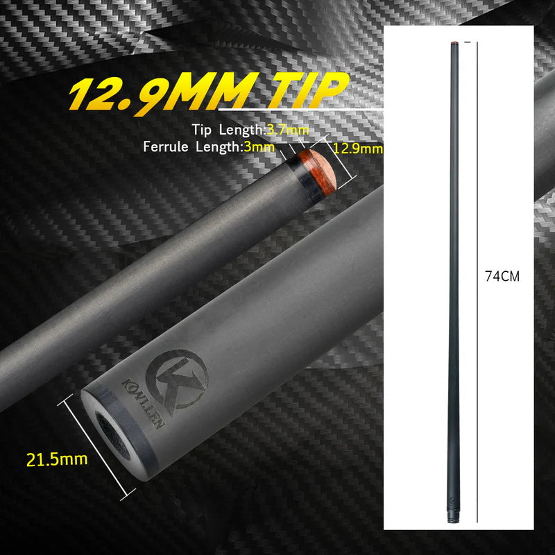 Konllen Carbon Fiber Shaft for Radial Joint with 11.5mm/12.5mm/12.9mm Tip