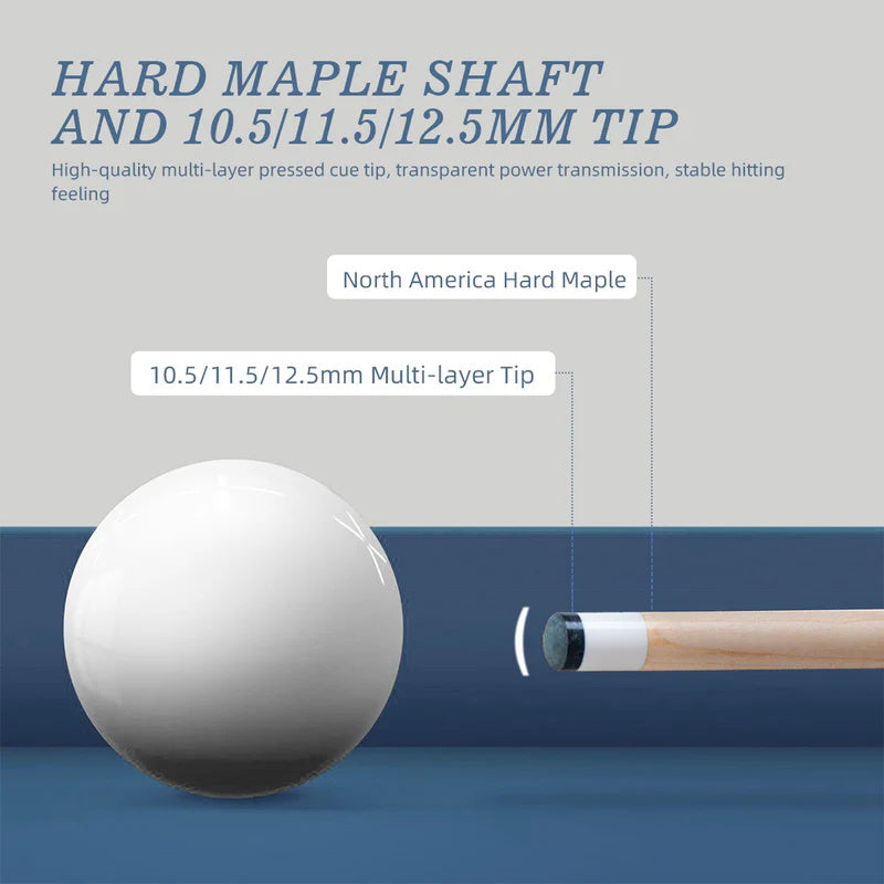 Konllen Snow Leopard Series 1 Pool Cue – AK-D1