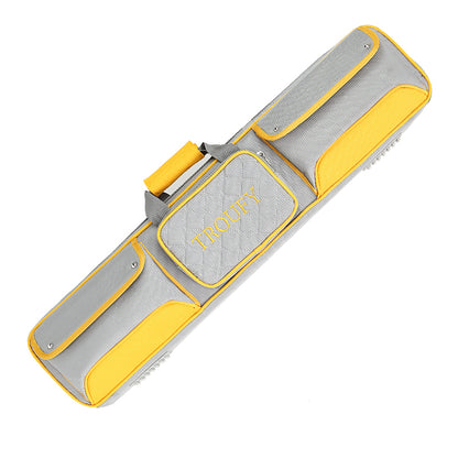 TROUFY 8-Hole Pool Cue Case - 4 Shafts & 4 Butts Capacity, Premium Oxford Cloth, 4 Colors