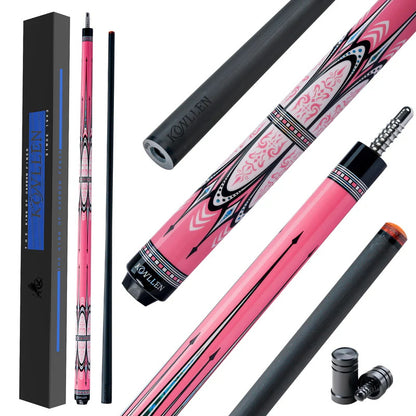Konllen Blossom Series – Baroque Pool Cue – AK-18F