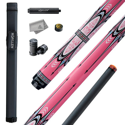 Konllen Blossom Series – Baroque Pool Cue – AK-18F