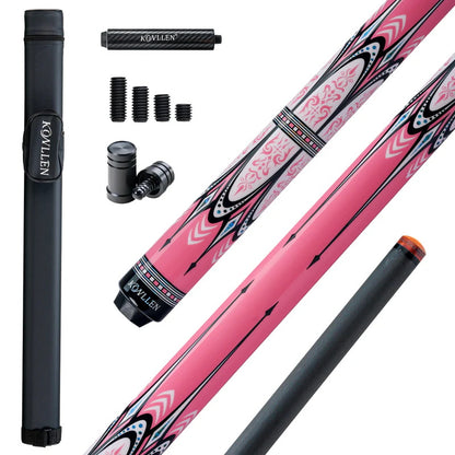 Konllen Blossom Series – Baroque Pool Cue – AK-18F