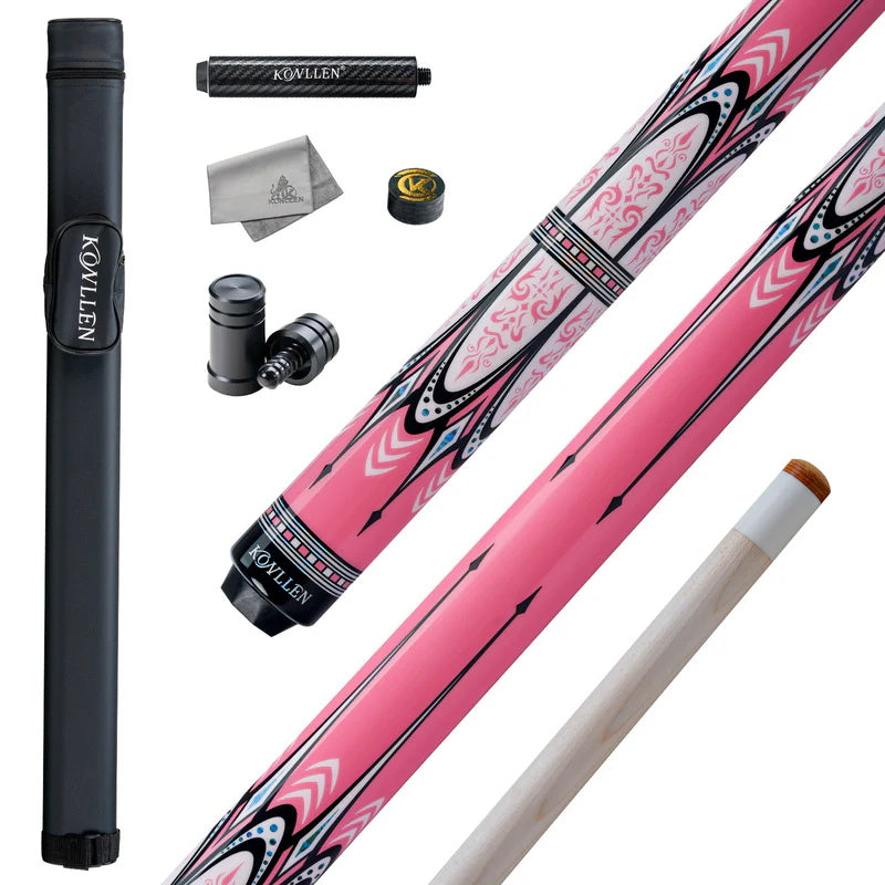 Konllen Blossom Series – Baroque Pool Cue – AK-18F