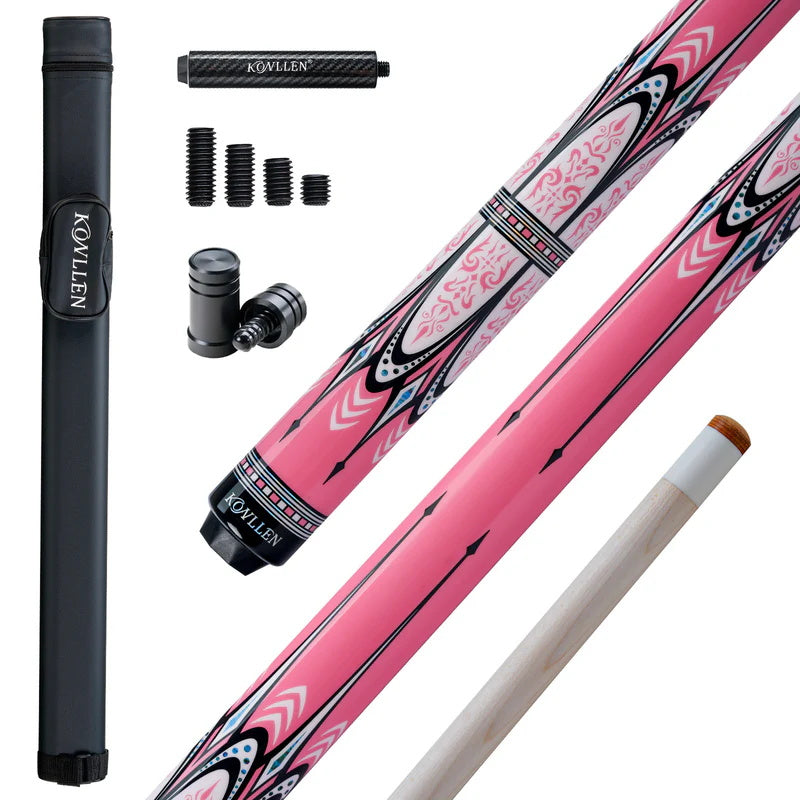 Konllen Blossom Series – Baroque Pool Cue – AK-18F