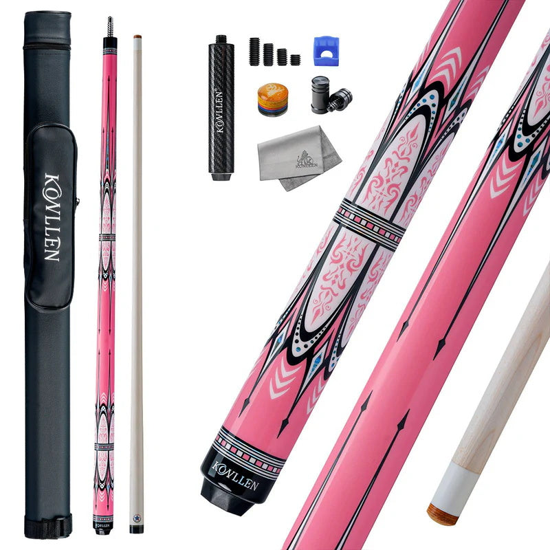 Konllen Blossom Series – Baroque Pool Cue – AK-18F