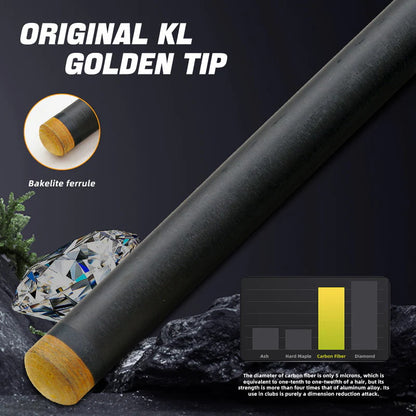 Konllen Carbon Fiber Shaft -Radial / Uniloc/ 3/8*10 Pin - 10.5/11.5/12.5mm ￼