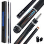 Konllen Spectra Series – Midnight Black / Celestial Blue Pool Cue – AK-08F