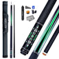 Konllen Spectra Series – Midnight Black / Granny Smith Pool Cue – AK-03F