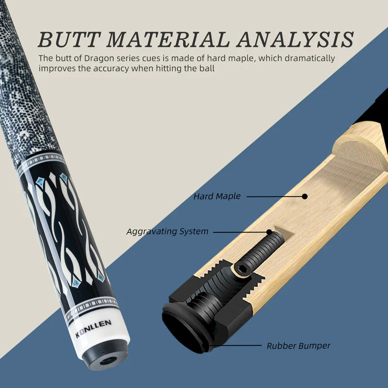 Konllen Snow Leopard Series 1 Pool Cue – AK-D1