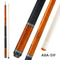 KONLLEN Carbon Fiber Pool Cue - AXA Series - Handmade Inlay Cues Stick Precision and Stability Professional Low Deflection Pool Stick with Wooden Pool Cue Box