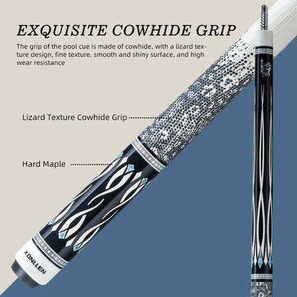 Konllen Snow Leopard Series 1 Pool Cue – AK-D1