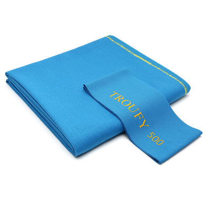 TROUFY 500/900 Billiard Cloth Pool Table Felt for 7' 8' 9' Pool Table Pre Cut Bed & Rails